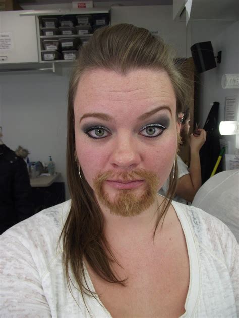 realistic facial hair makeup